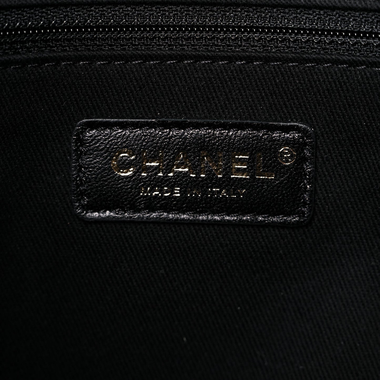 Mixed Fibers Striped Small Deauville Tote Black