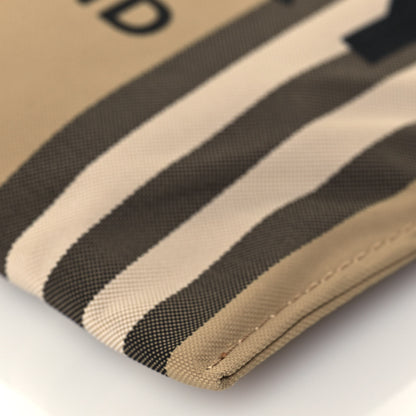Burberry Nylon Vintage Check Print Logo Wristlet Archive Beige 10 of 12