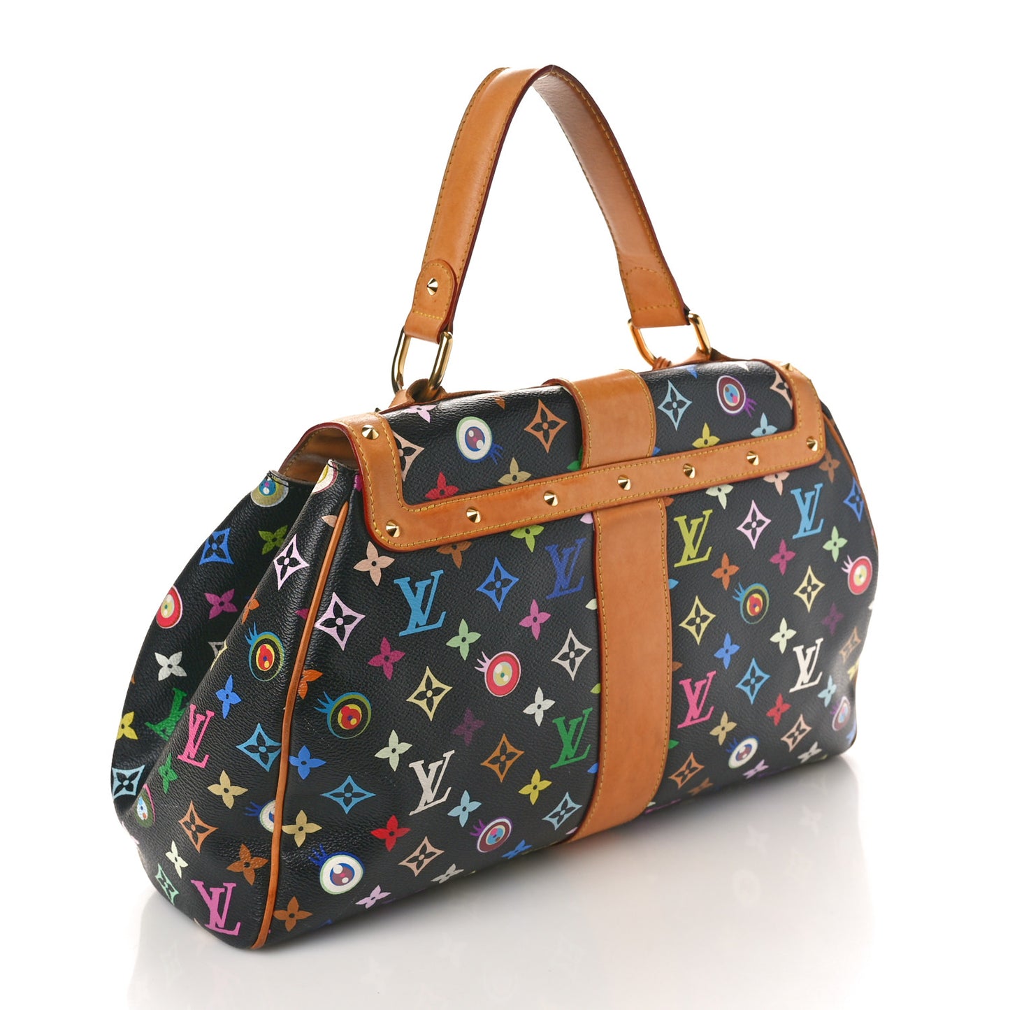 Monogram Multicolor Murakami Eye Love You Black