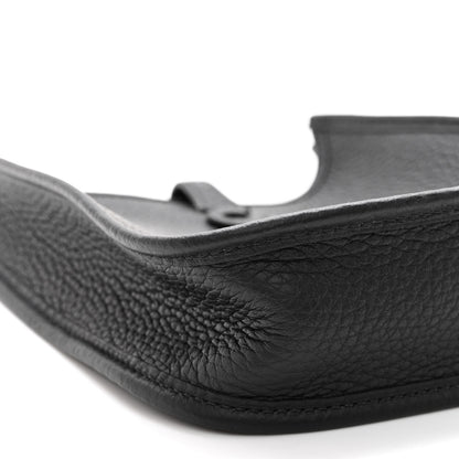 Hermes Taurillon Clemence Evelyne TPM Black 9 of 11