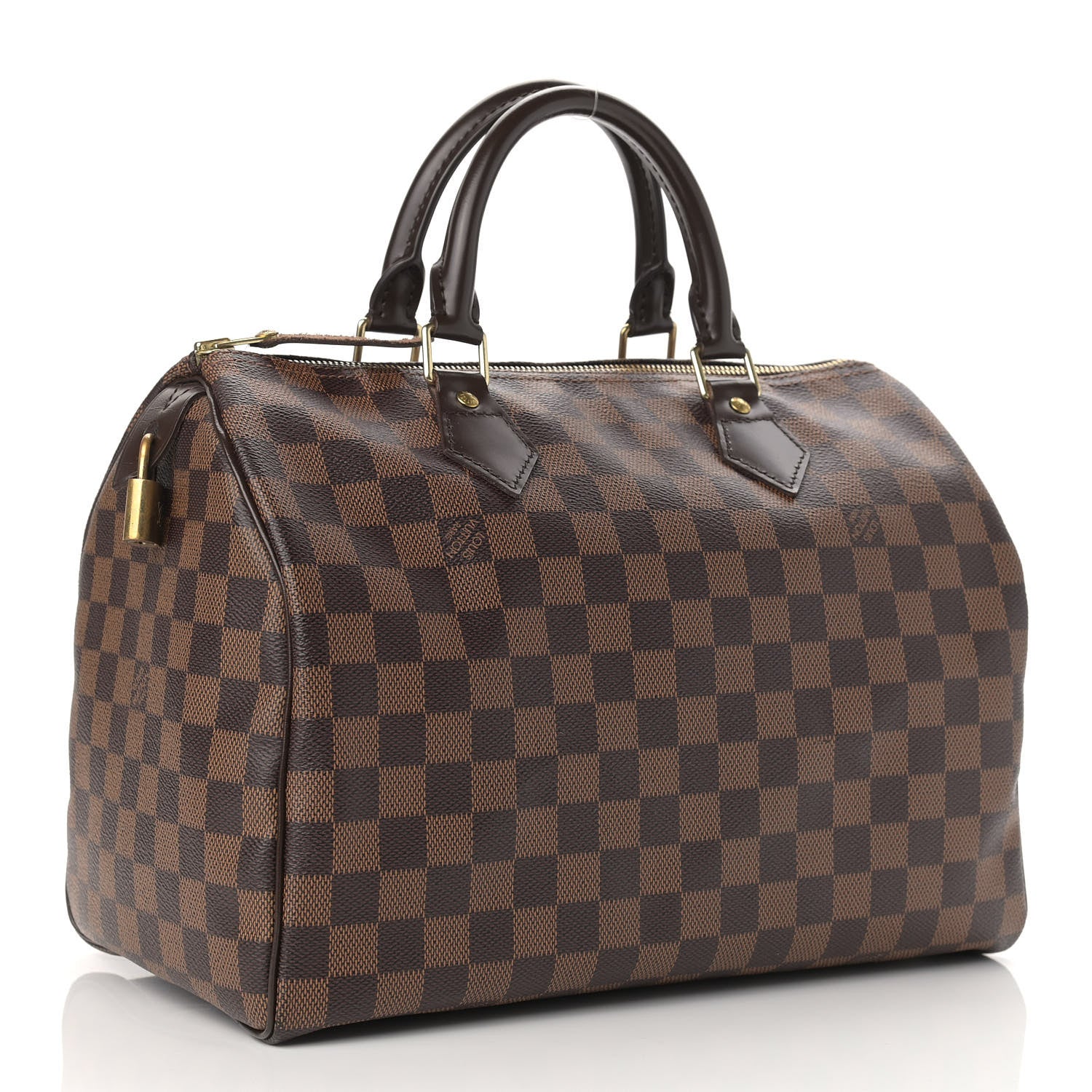Louis Vuitton Damier Ebene Speedy 30 3 of 9