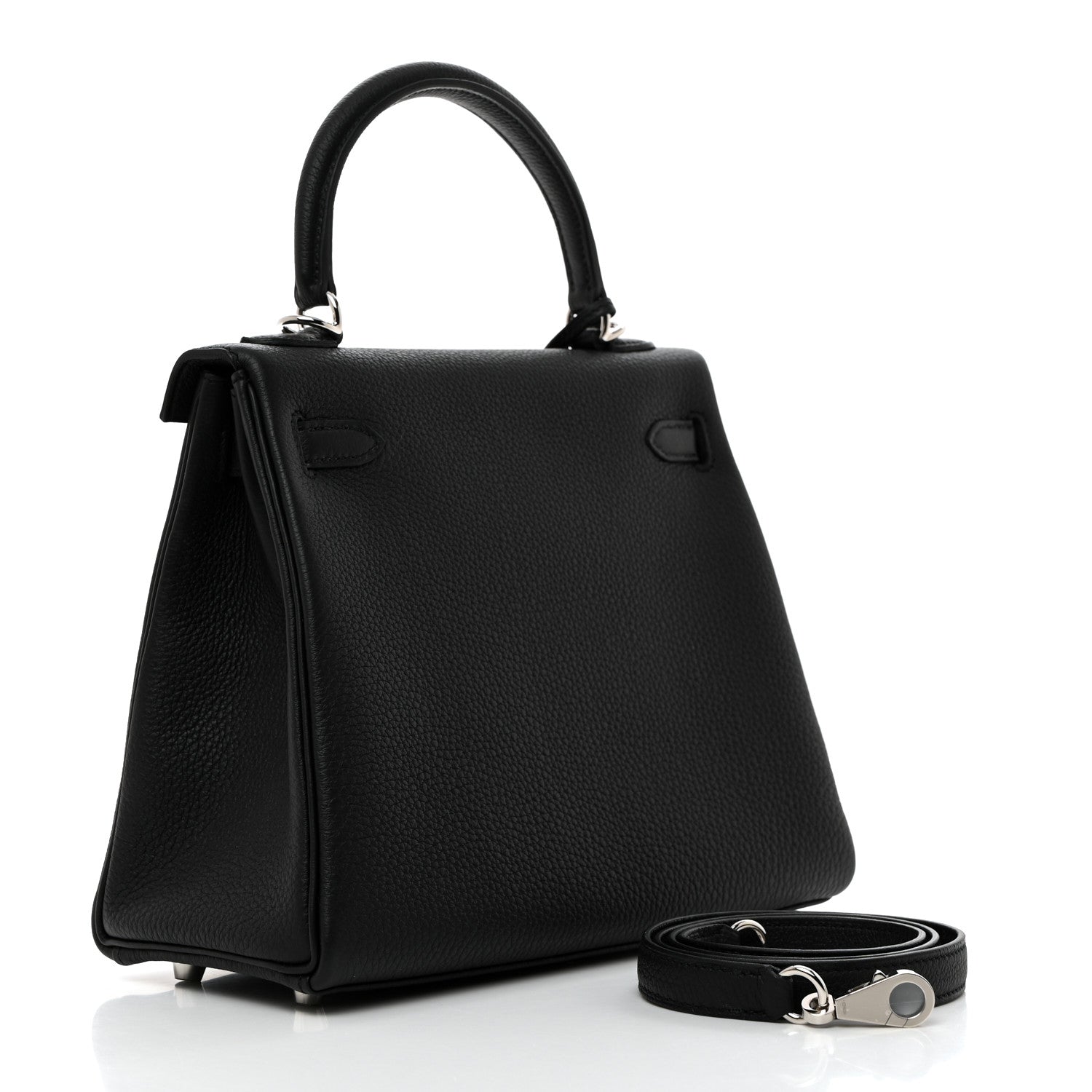 Hermes Togo Kelly Retourne 25 Black 3 of 11