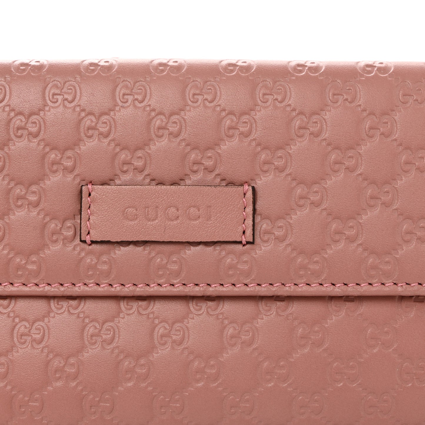 Microguccissima Flap Wallet Soft Pink