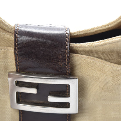 Fendi Zucca Shoulder Bag Beige 12 of 14