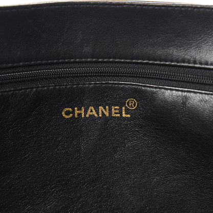 Chanel Lambskin CC Shoulder Bag Black 5 of 10