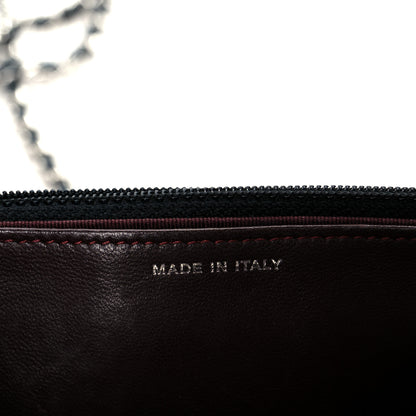 Chanel Lambskin Quilted Wallet On Chain WOC Black 12 of 24