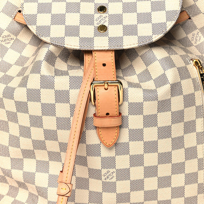 Louis Vuitton Damier Azur Sperone Backpack 7 of 10
