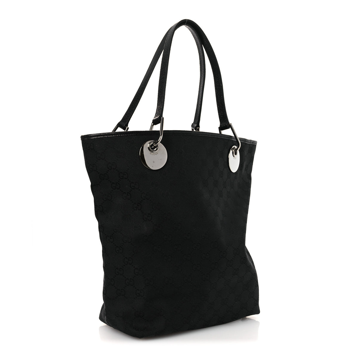 Gucci Monogram Large Eclipse Tote Black 3 of 11