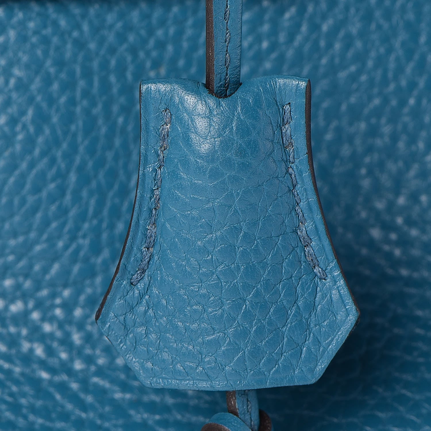 Hermes Taurillon Clemence Birkin 30 Bleu Izmir 13 of 34