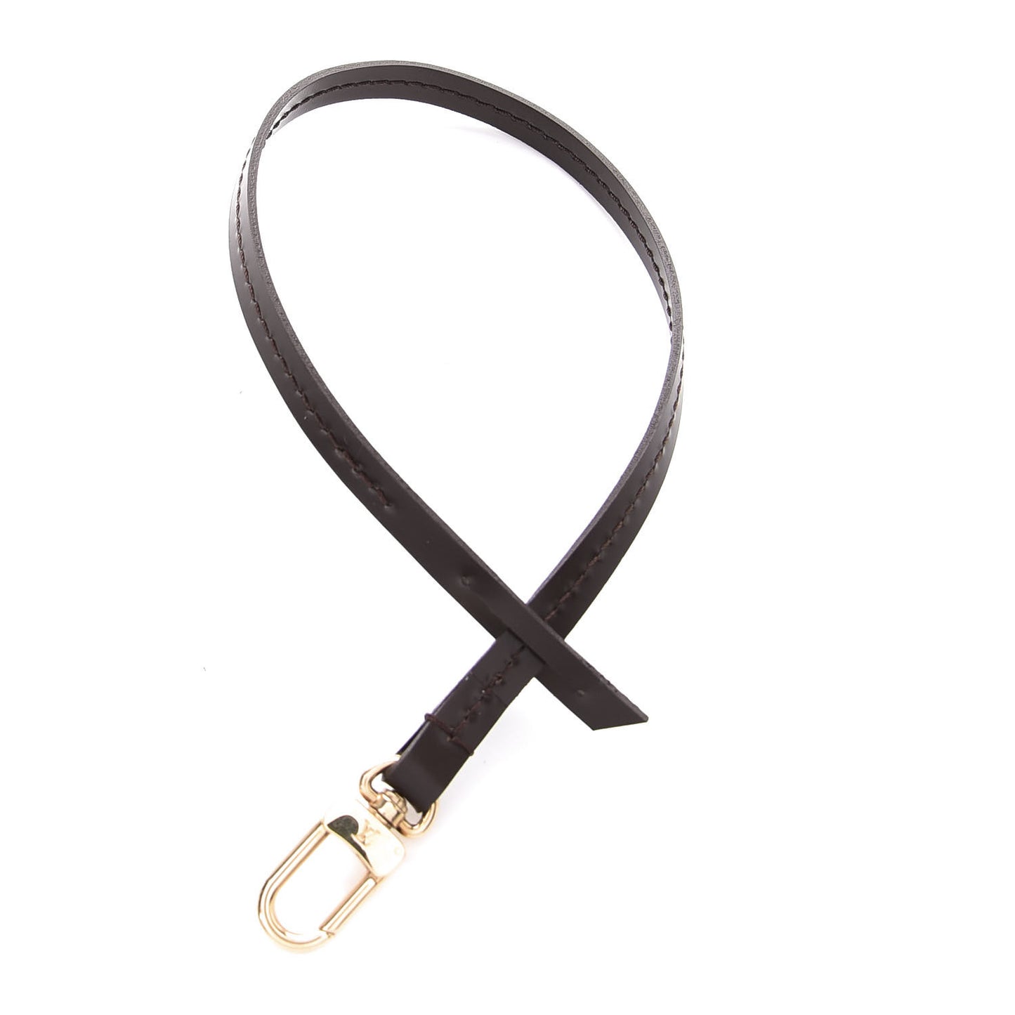 Calfskin Pochette Accessories Strap Brown