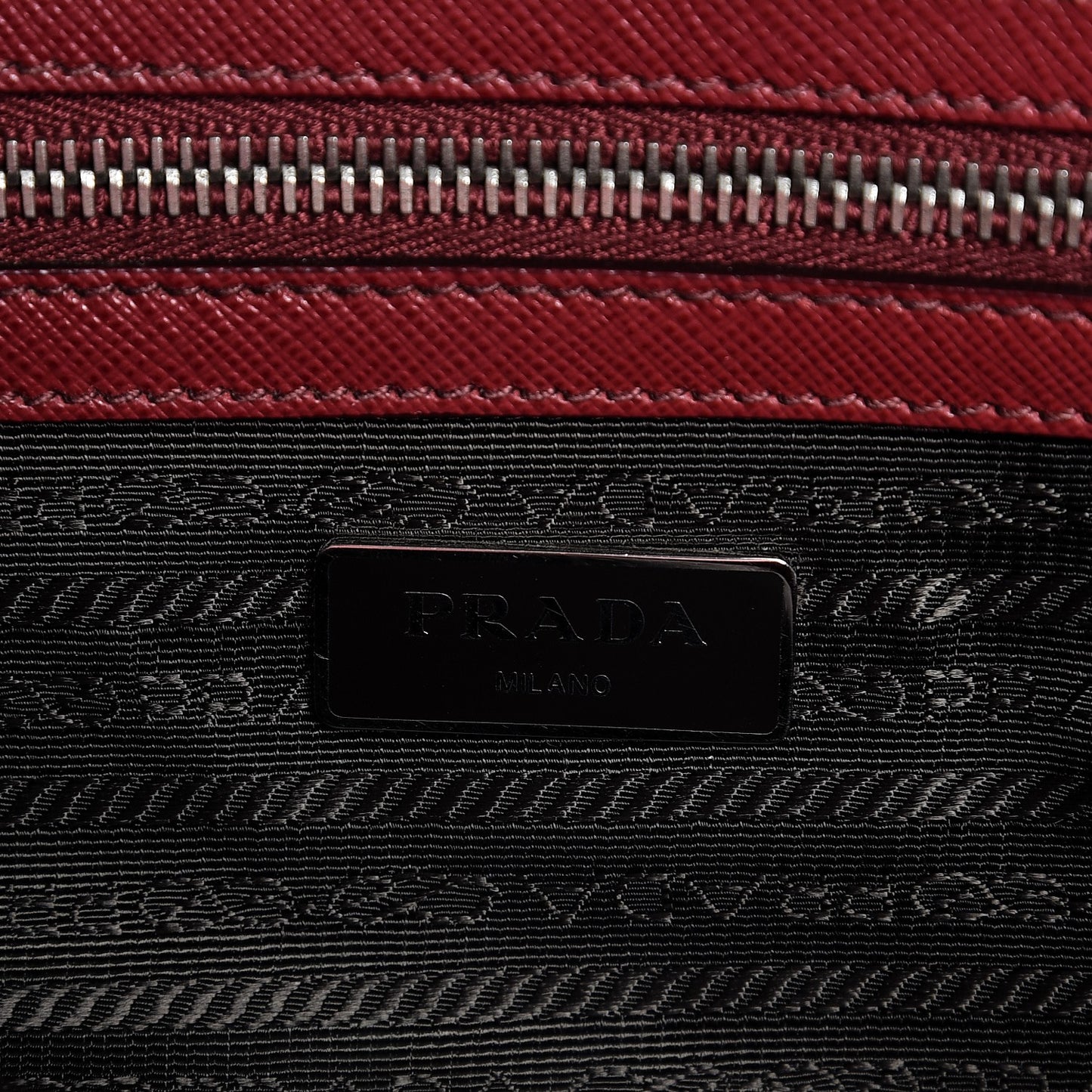 Saffiano Travel Briefcase Red