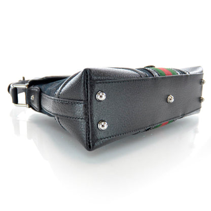 Gucci Monogram Treasure Flap Black 4 of 8