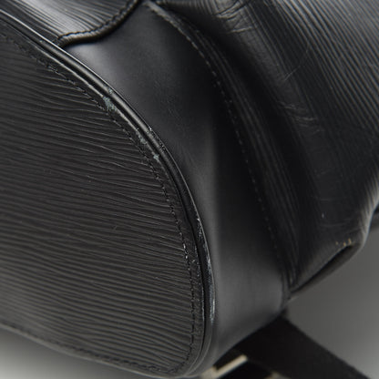 Louis Vuitton Epi Christopher Backpack PM Black 16 of 19