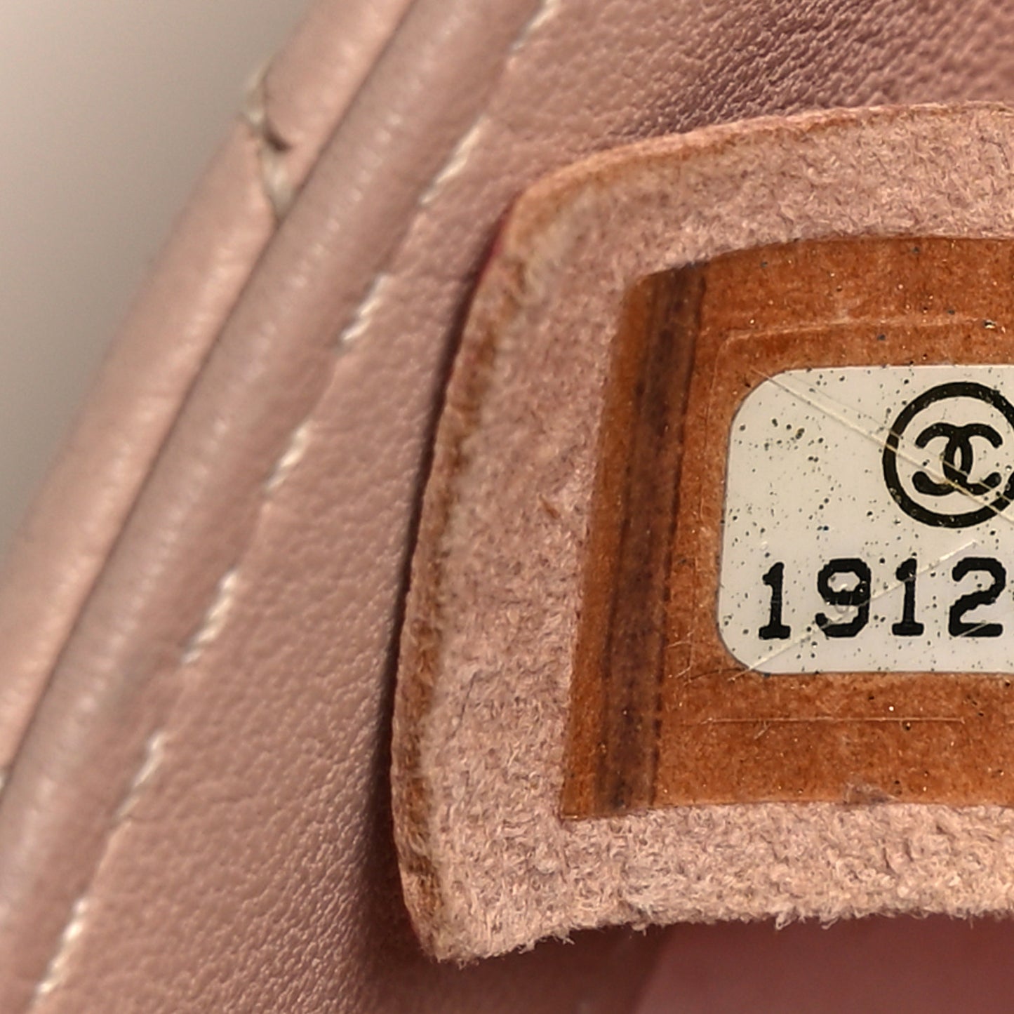 Lambskin Quilted 3 Jumbo Flap Light Pink