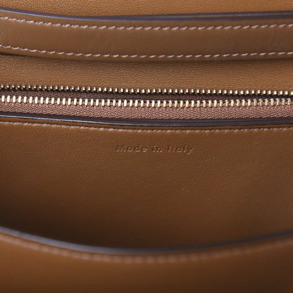 Celine Box Calfskin Medium Classic Box Flap Bag Camel 9 of 10