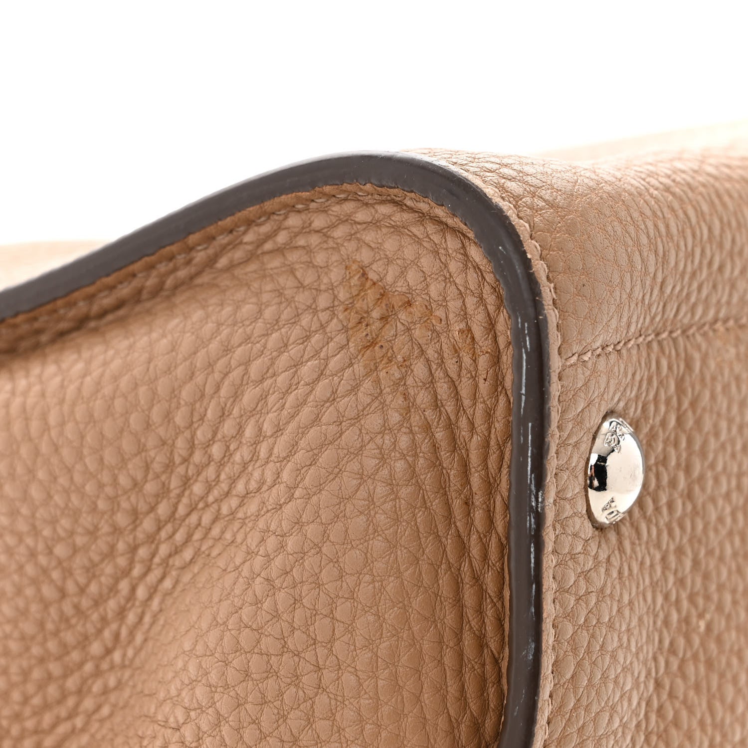 Prada Vitello Daino Shopping Tote Sesamo 12 of 13