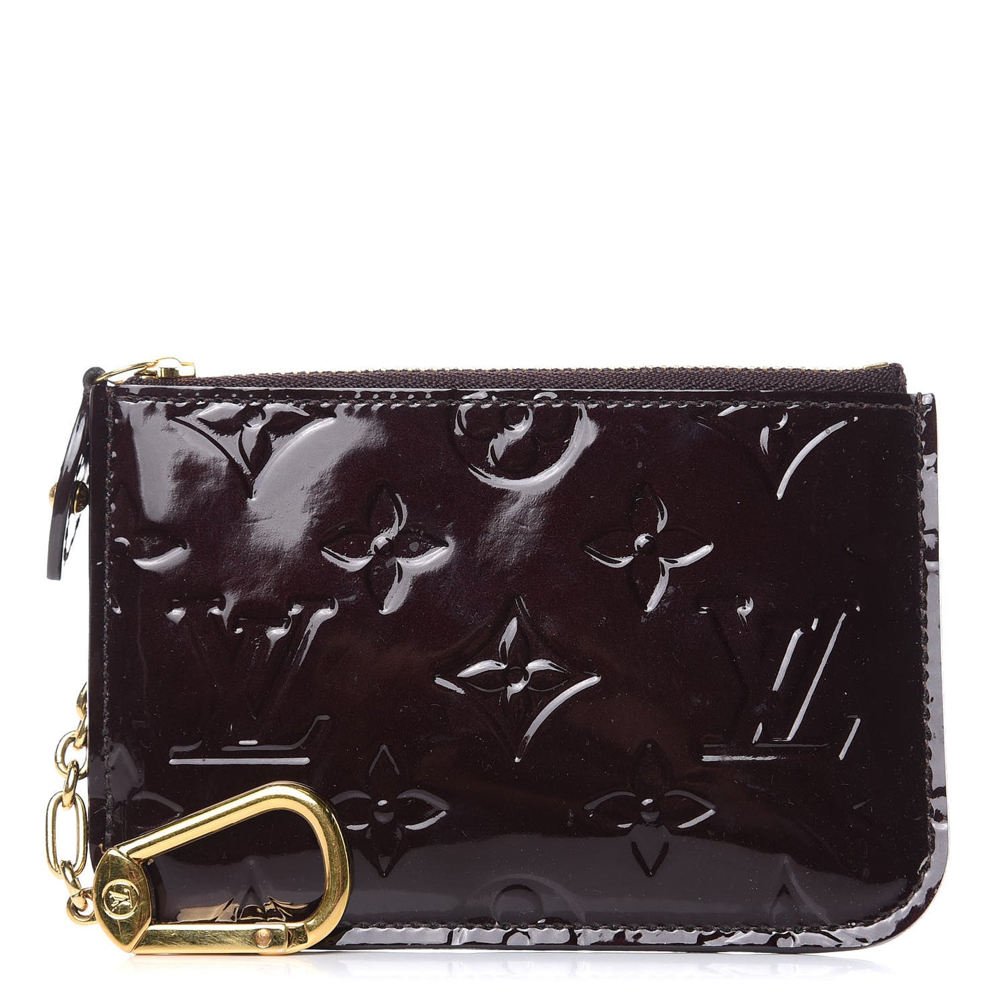 Vernis Key Pouch Amarante