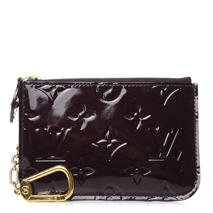 Louis Vuitton Vernis Key Pouch Amarante 1 of 8