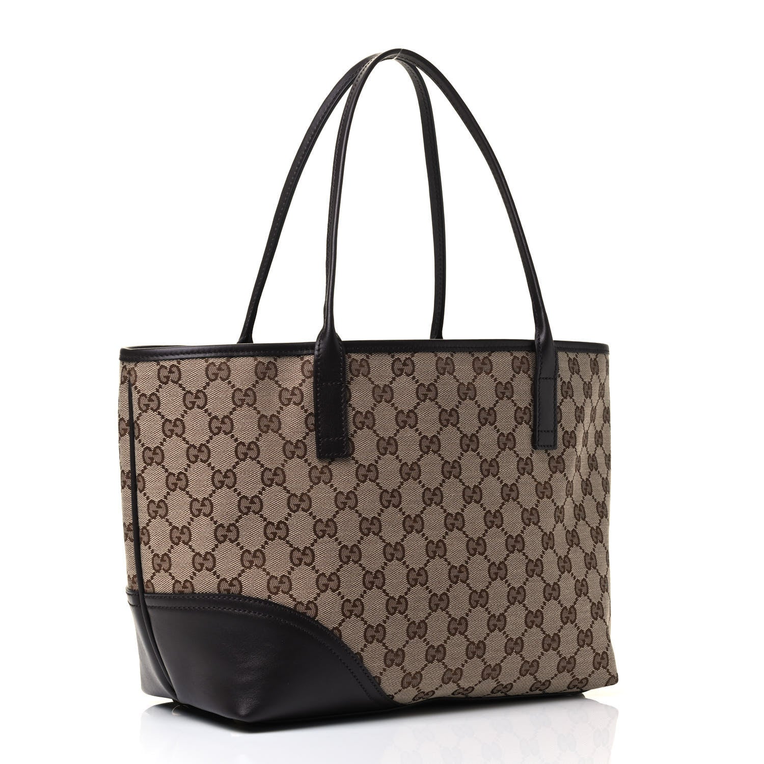 Gucci Monogram Medium New Britt Tote Brown 2 of 4