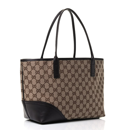 Gucci Monogram Medium New Britt Tote Brown 2 of 4