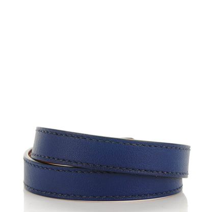 Hermes Swift Kelly Double Tour Bracelet M Bleu Saphir 3 of 7