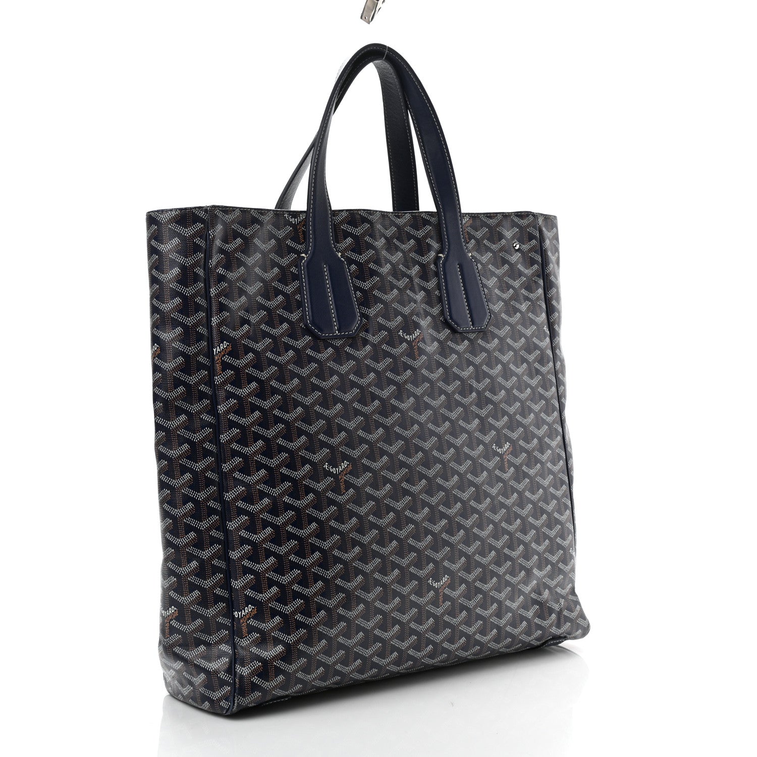 Goyard Goyardine Voltaire III Tote Navy 3 of 11