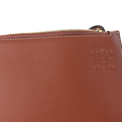 Loewe Calfskin Gate Double Zip Pouch Crossbody Brick 13 of 14