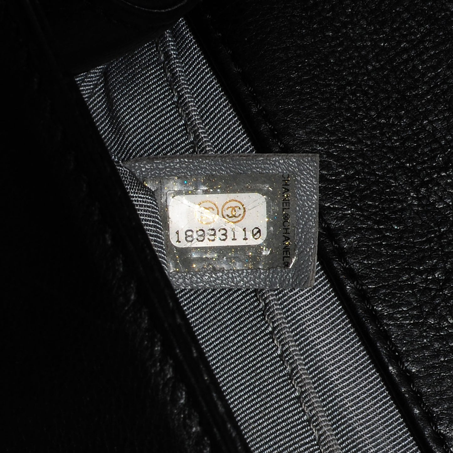 Calfskin Quilted Medium Boy Flap Black