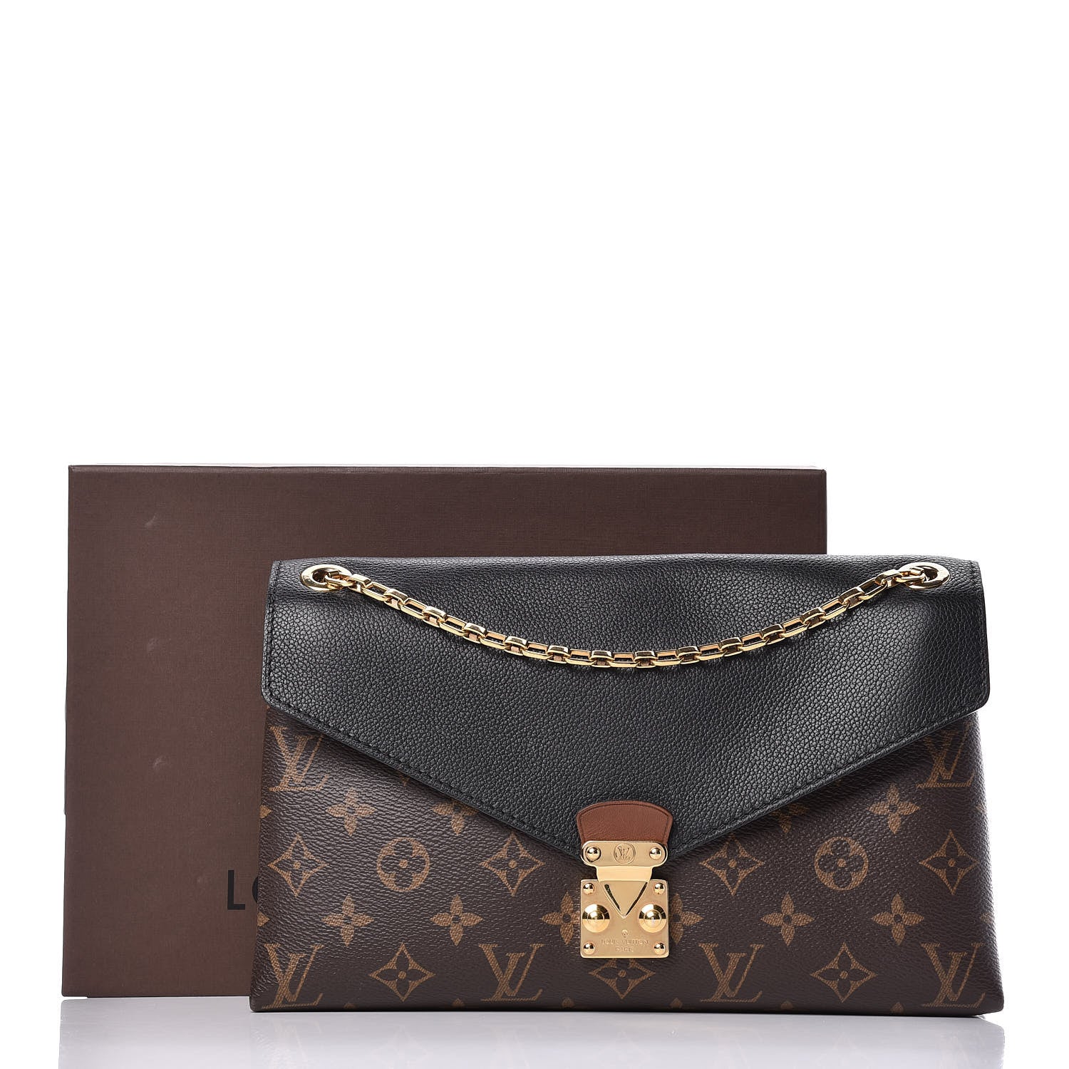 Louis Vuitton Monogram Pallas Chain Black 12 of 12