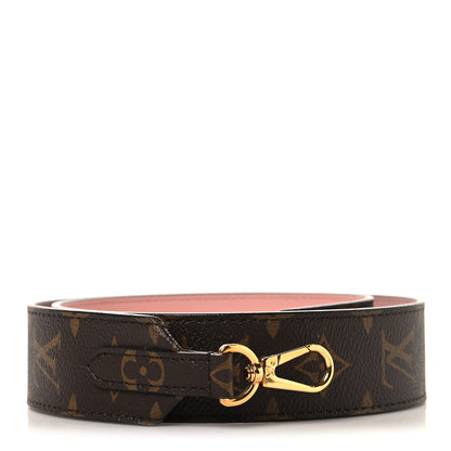 Louis Vuitton Monogram Bandouliere Shoulder Strap Rose Ballerine 1 of 3