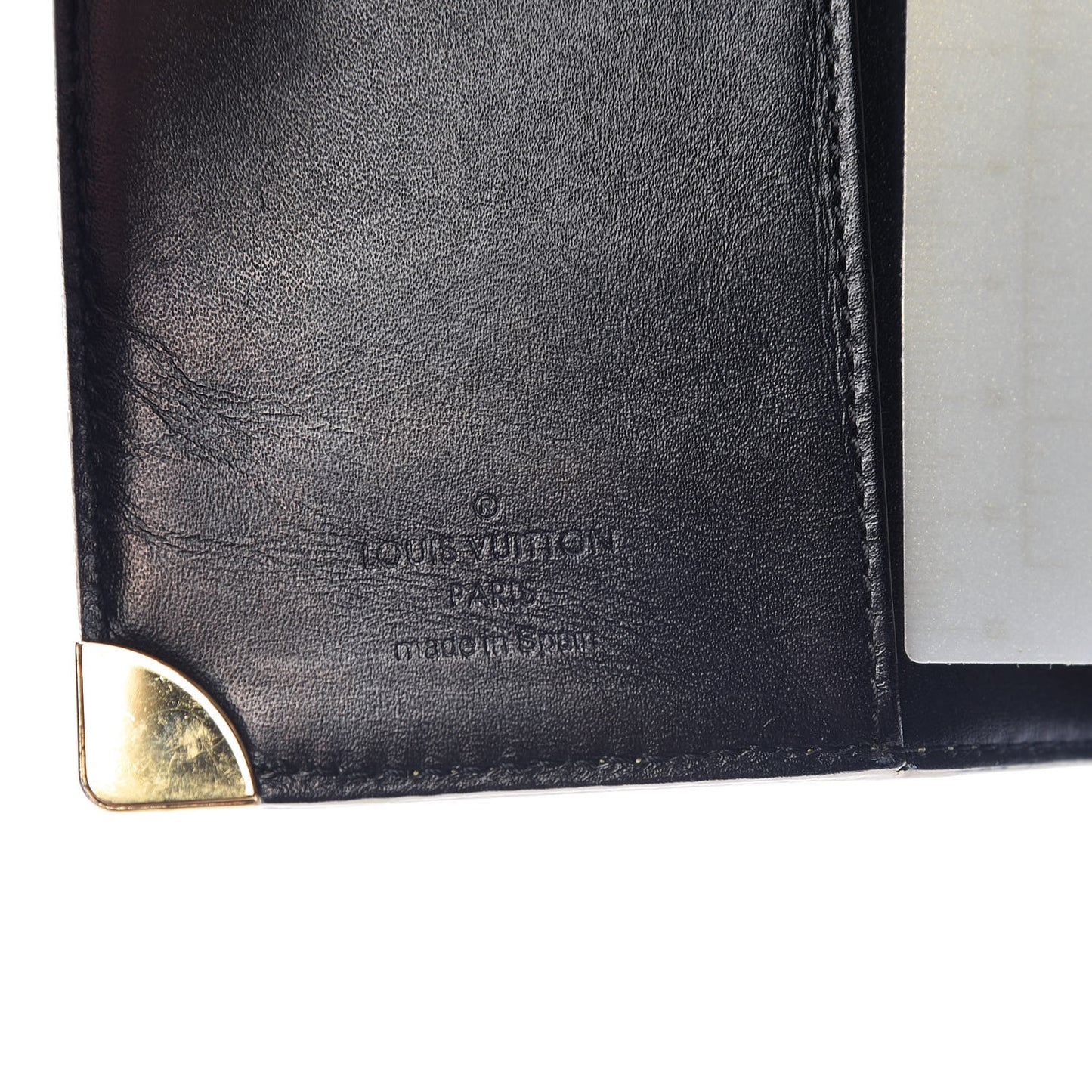 Suhali Small Ring Agenda Cover Black