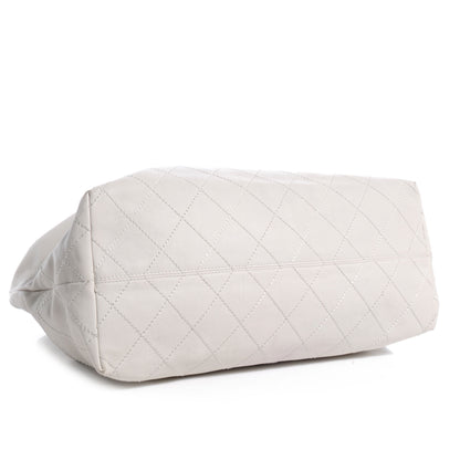 Chanel Calfskin Baby Coco Cabas White 4 of 7