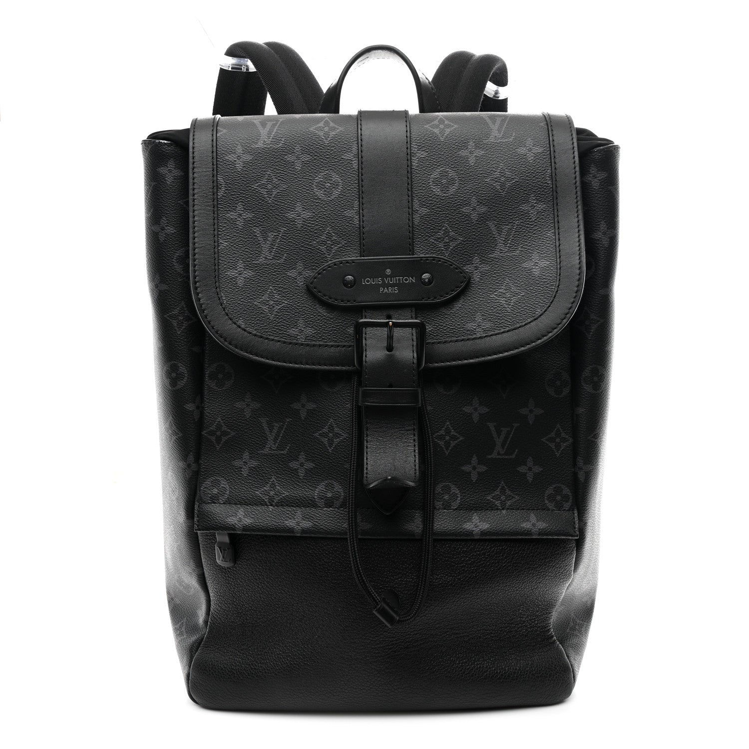 Louis Vuitton Monogram Eclipse Saumur Backpack 1 of 9