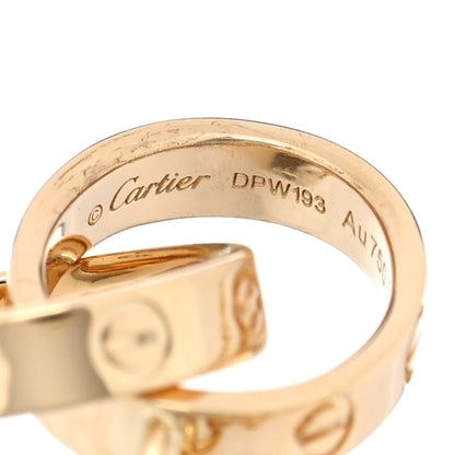 Cartier 18K Yellow Gold Interlocking LOVE Bracelet 3 of 3