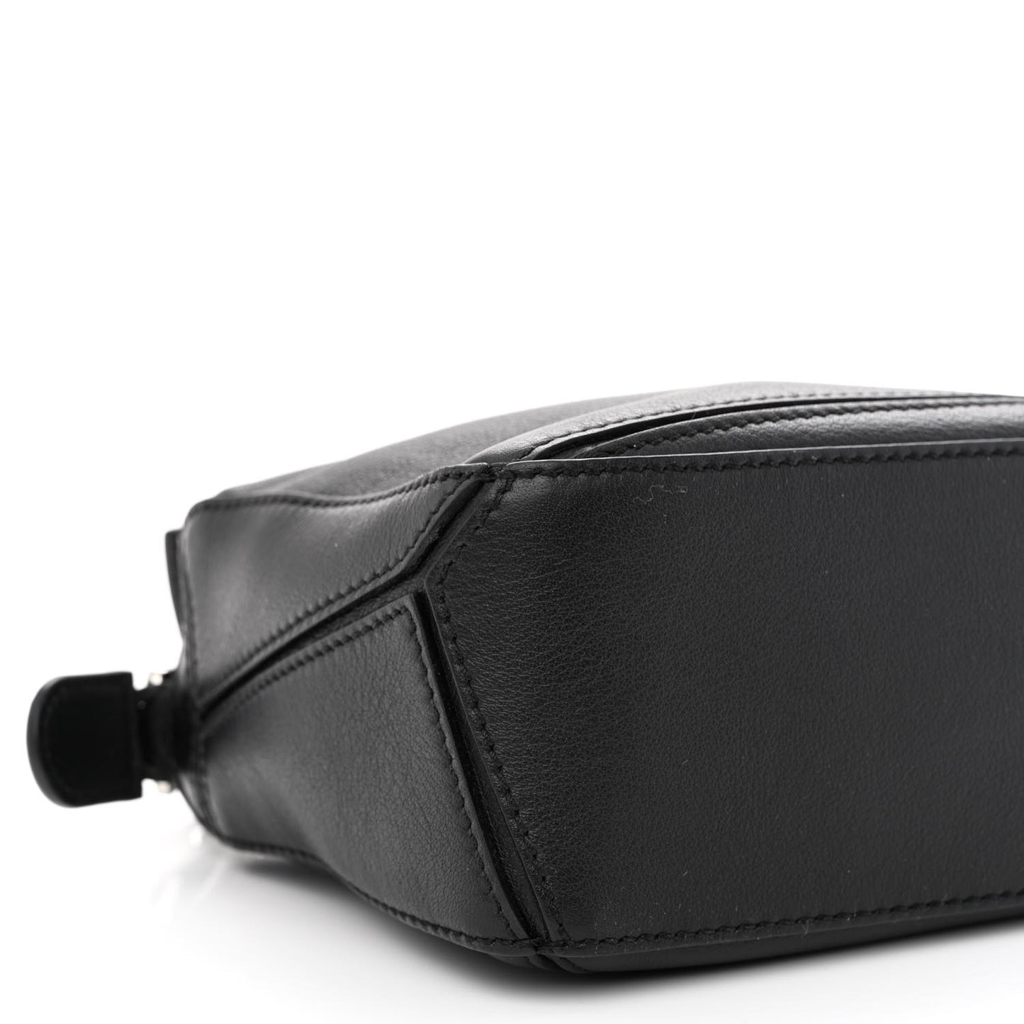 Calfskin Mini Puzzle Bag Black