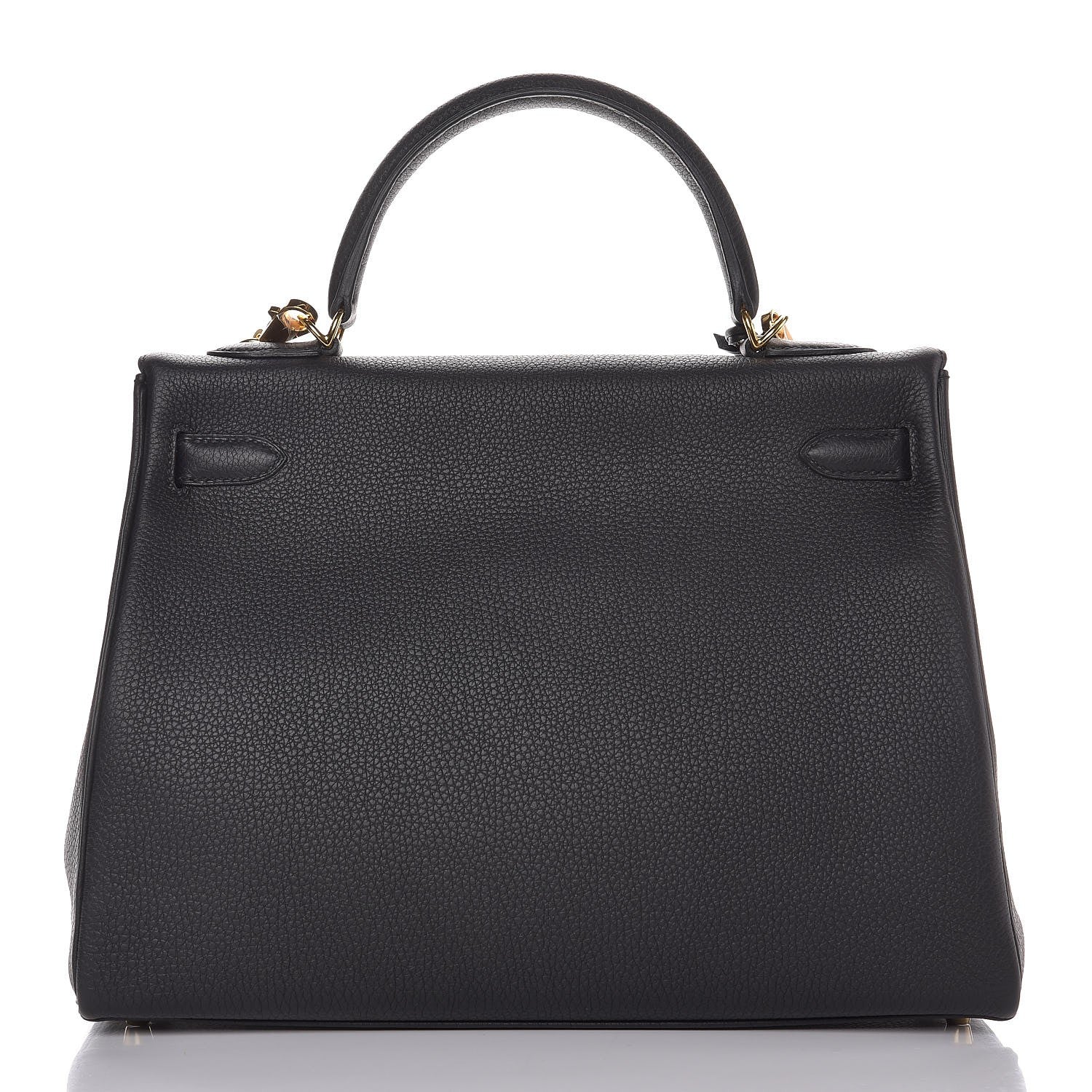 Hermes Togo Kelly Retourne 32 Black 6 of 38