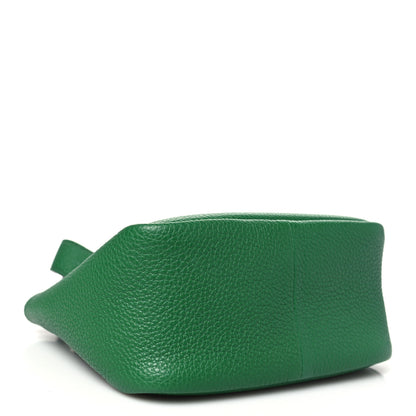 Prada Vitello Daino Soft Mini Dynamique Tote Verde 4 of 10