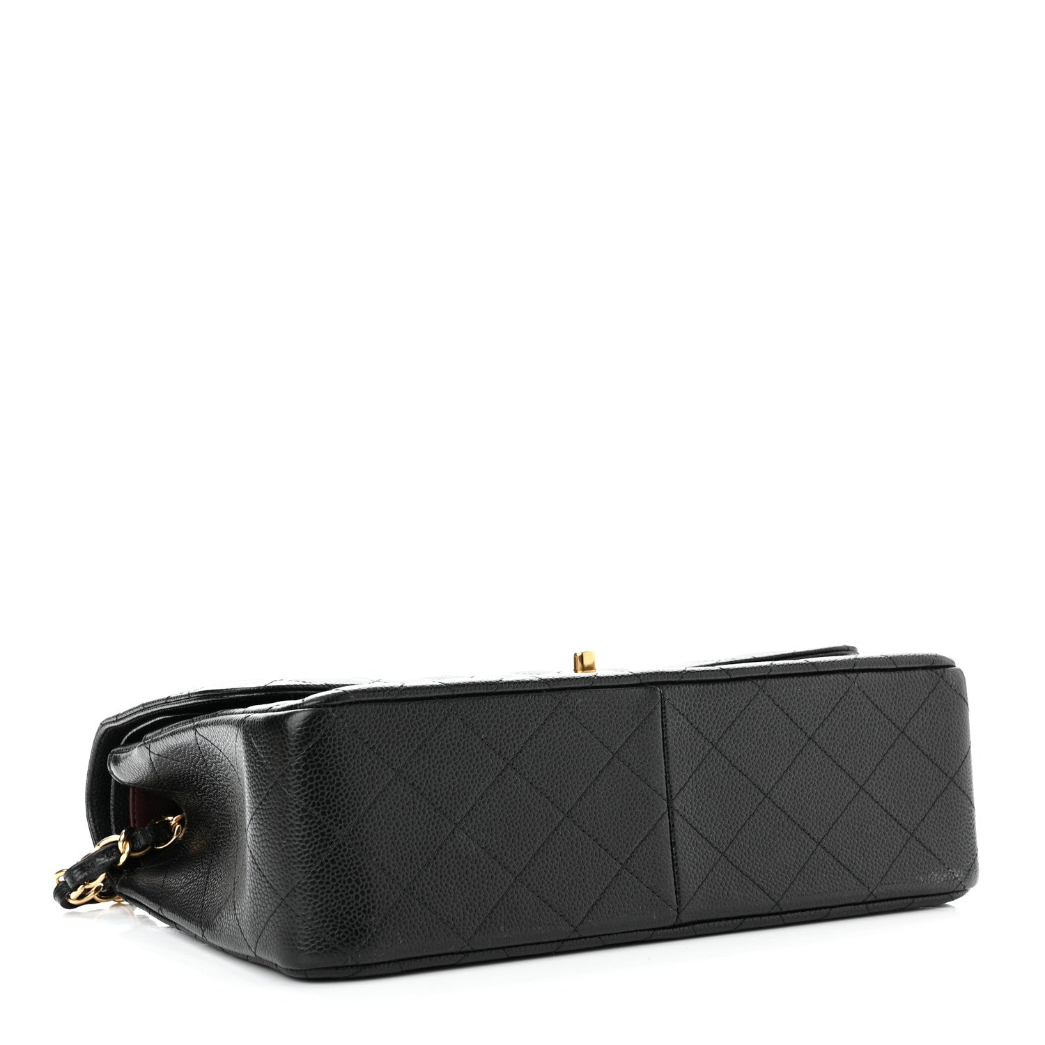 Chanel Caviar Quilted Jumbo Double Flap Black 3 of 11