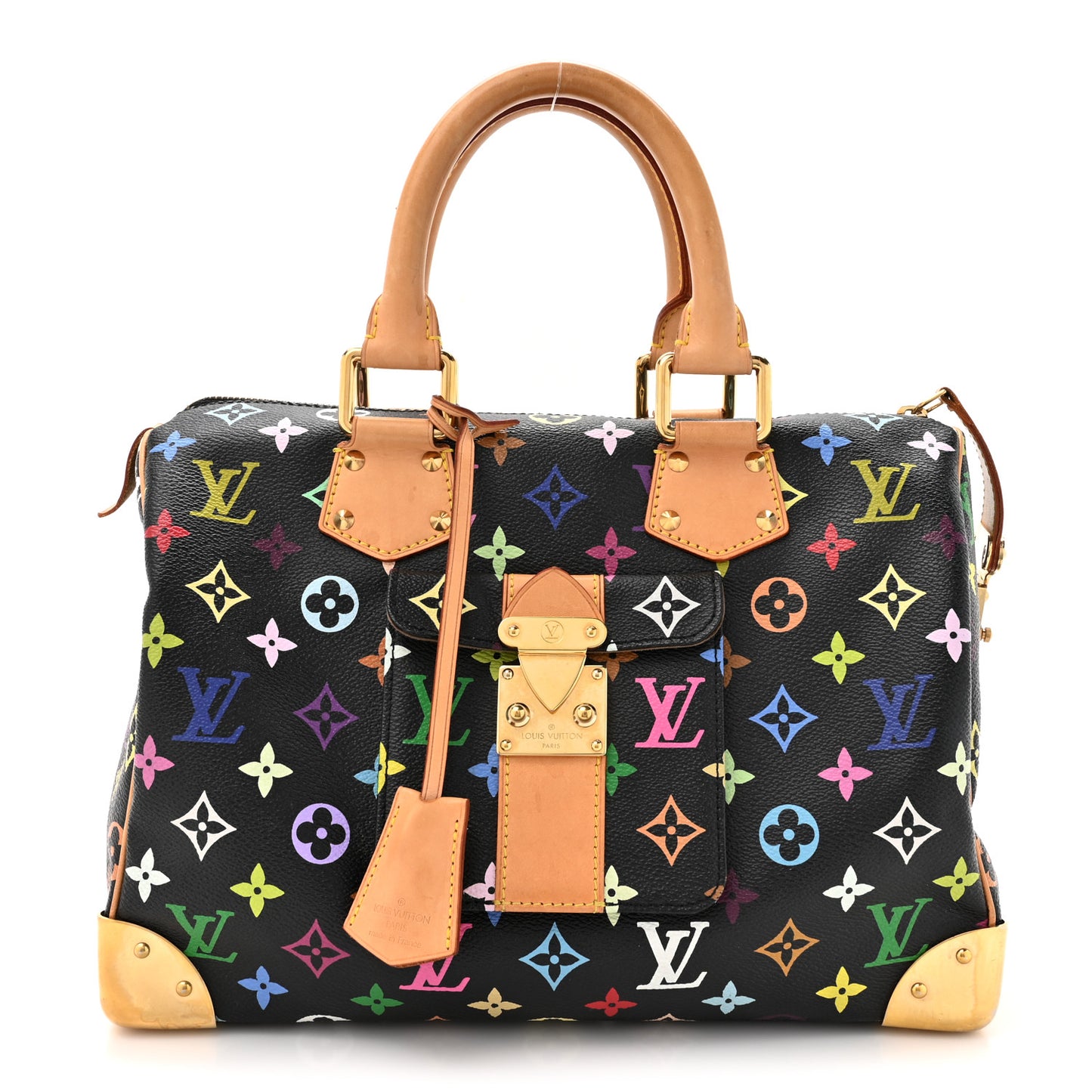 Monogram Multicolor Speedy 30 Black