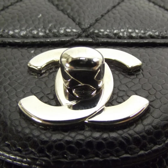 Chanel Caviar East West Flap Black 7 of 11