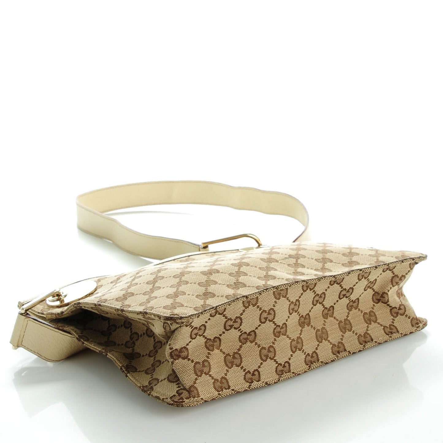 Monogram Eclipse Messenger Bag Off White