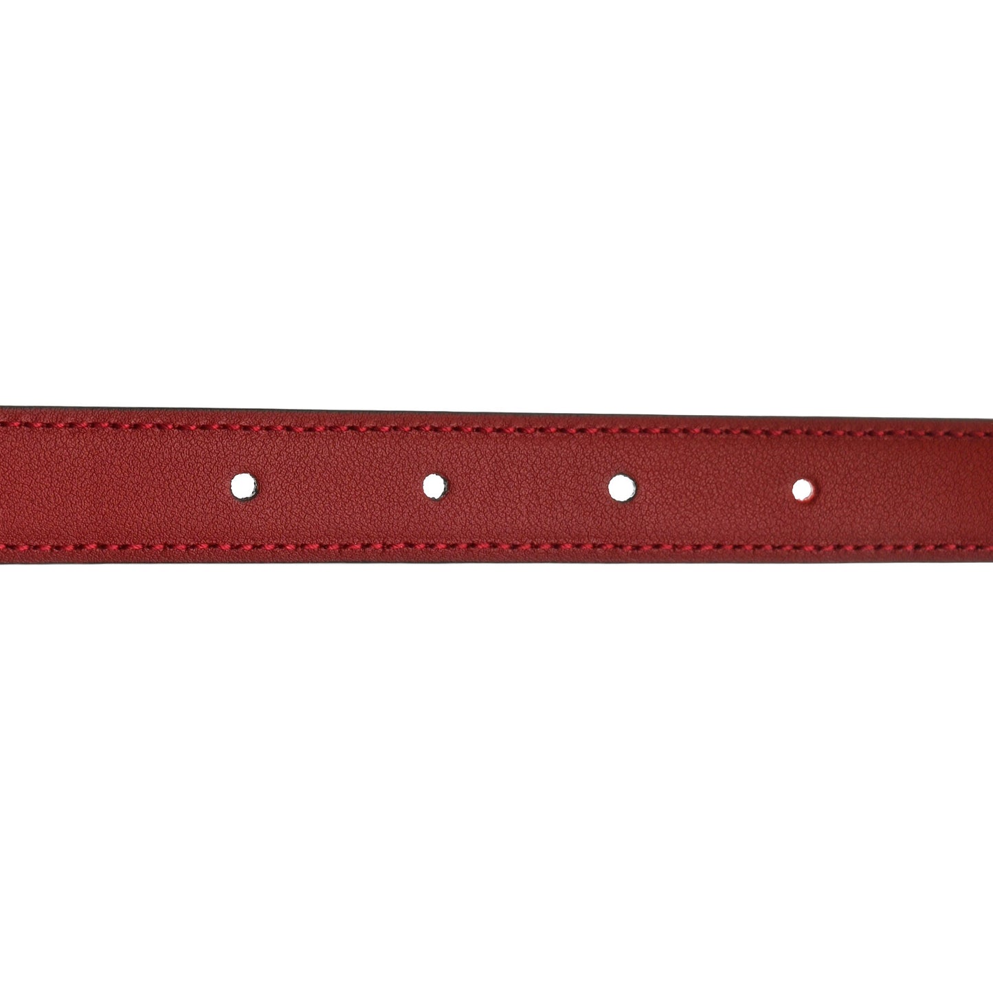 Plutone Calfskin Gucci Buckle 20mm Thin Belt 90 36 Rosso