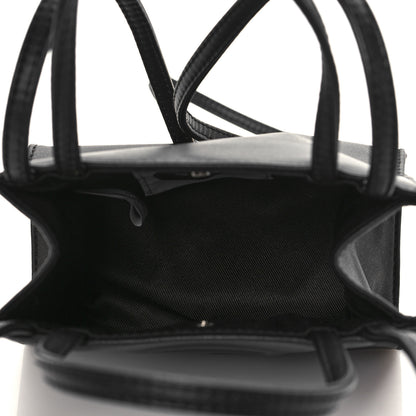 Telfar Vegan Leather Small Shopping Bag Black 5 of 9