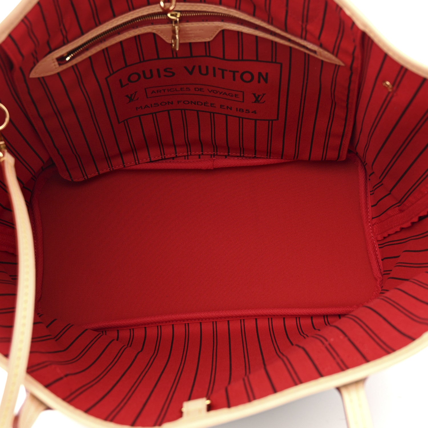 Louis Vuitton Monogram Neo Neverfull MM Cherry 6 of 11