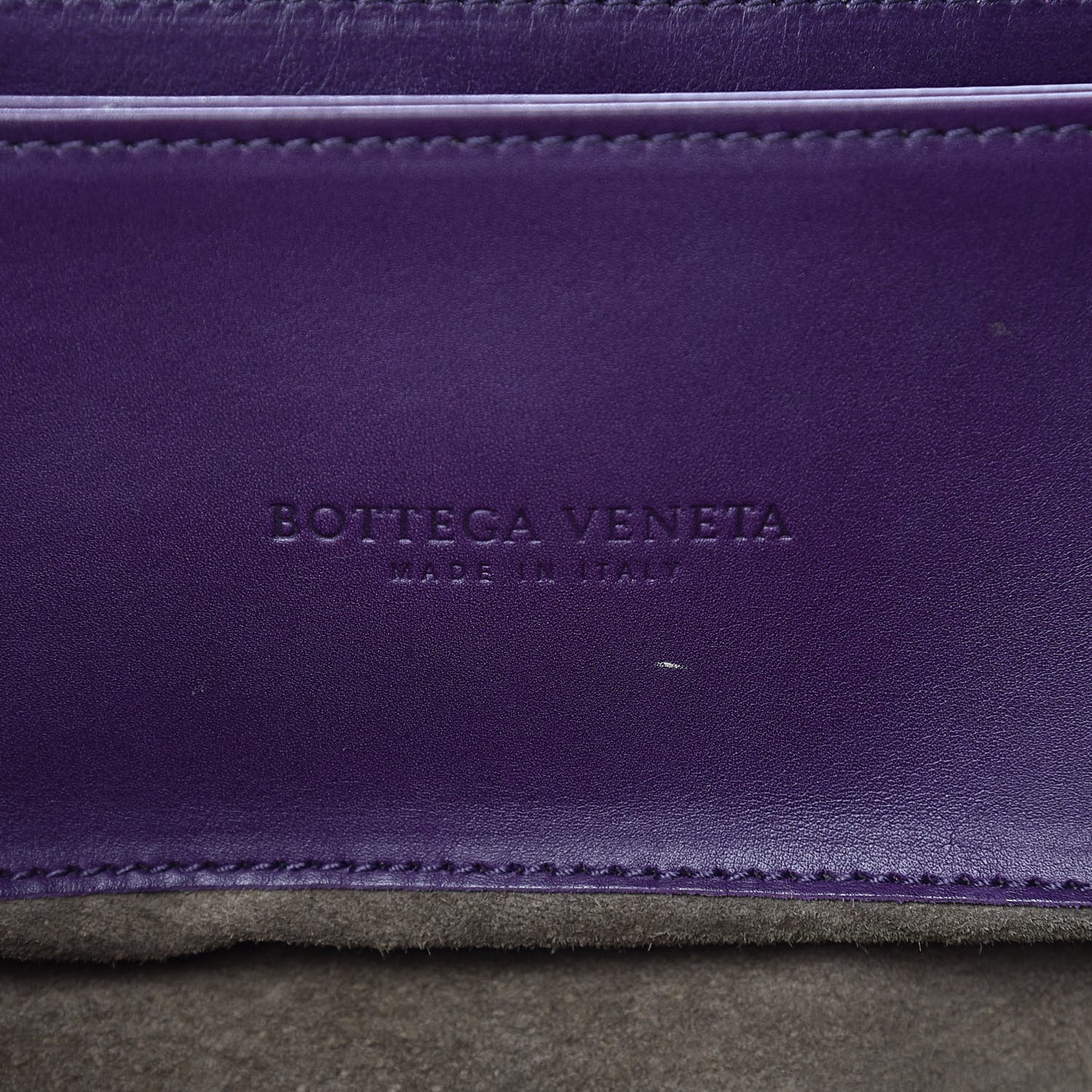Nappa Intrecciato Medium Roma Tote Plum
