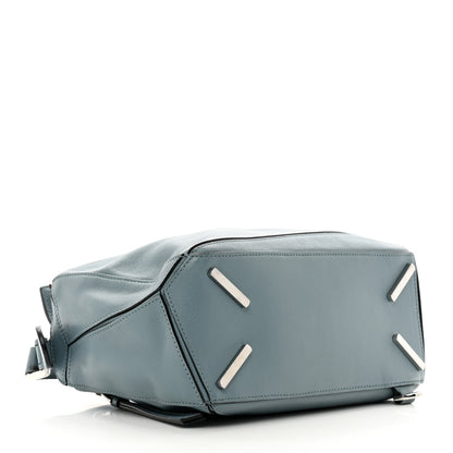 Loewe Calfskin Small Puzzle Bag Stone Blue 4 of 9