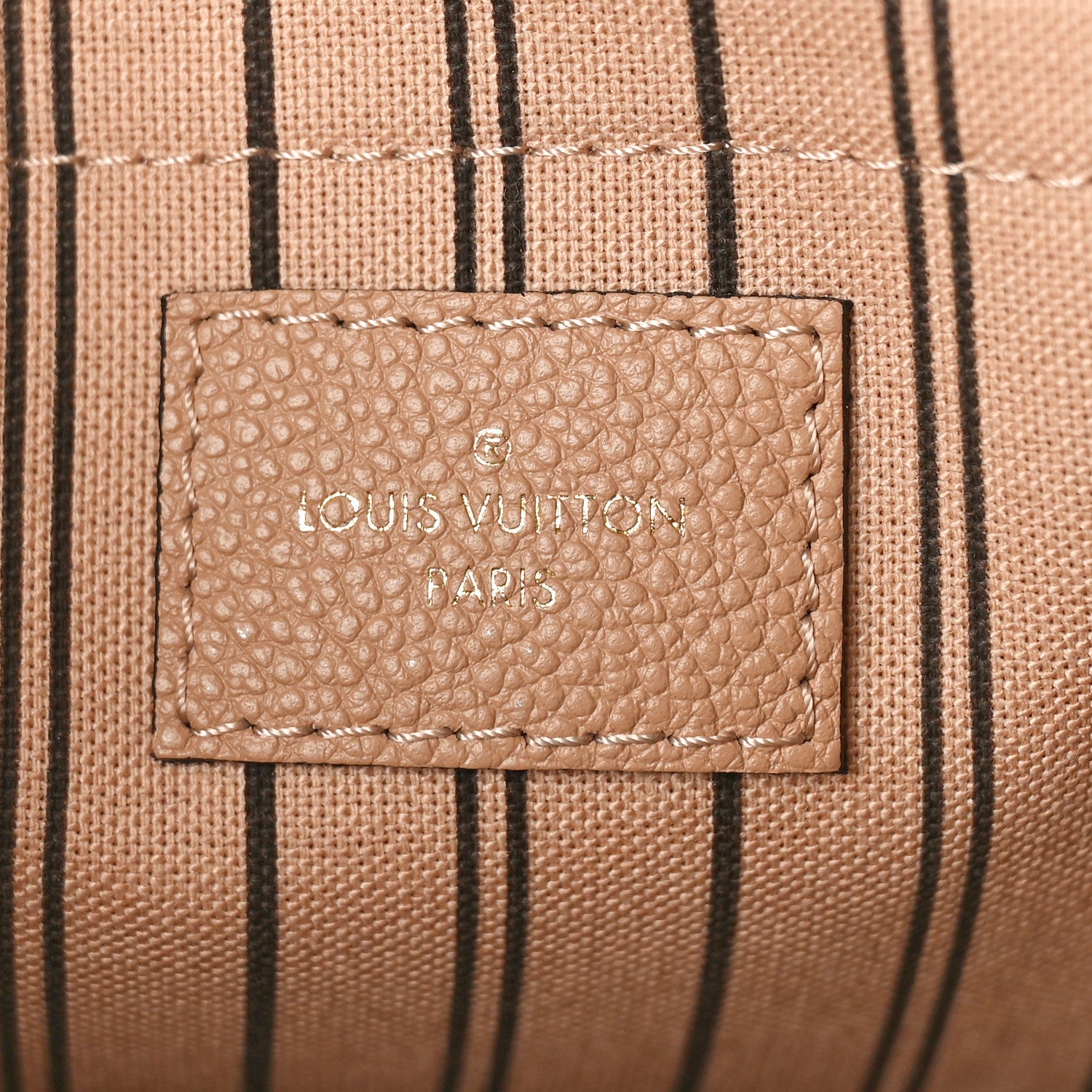 Louis Vuitton Empreinte Montaigne MM Papyrus 7 of 9