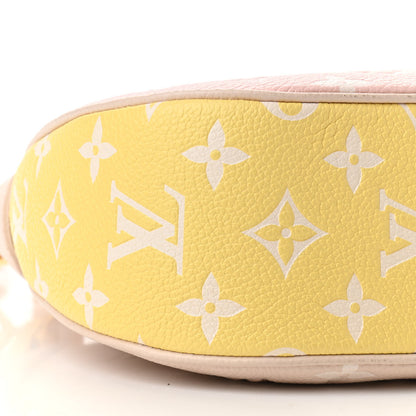 Louis Vuitton Empreinte Monogram Spring in the City Bagatelle NM Pink Beige Yellow 10 of 11