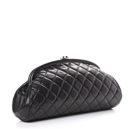 Chanel Lambskin Quilted Timeless Clutch Black 2 of 7