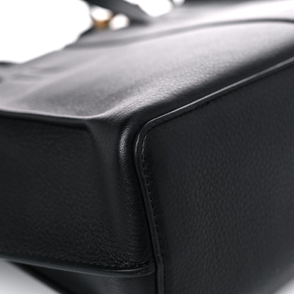 Mansur Gavriel Pebbled Calfskin Mini Zip Multitude Tote Black 11 of 16